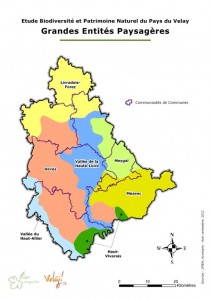 Grandes entités paysagères du Pays